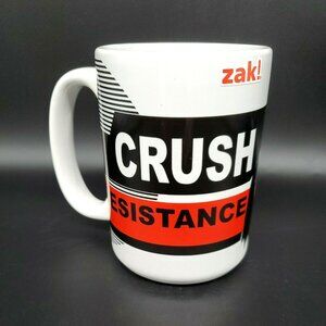 zak! Disney Star Wars Captain Phasma Coffee Mug "Crush the Resistance"